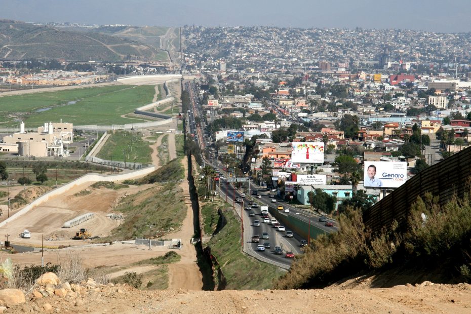 Frontera entre EEUU y México