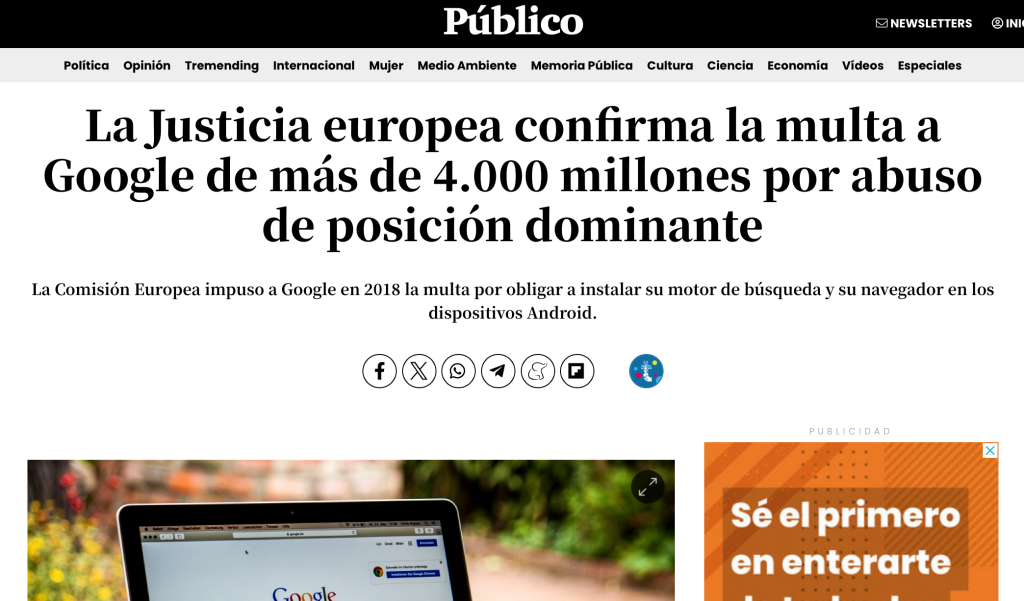 Leyes antitrust: ¿capaces de contener a las grandes tecnológicas?